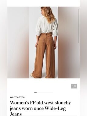 Free People Black High-Rise Wide-Leg Flare Jeans also in blue and black